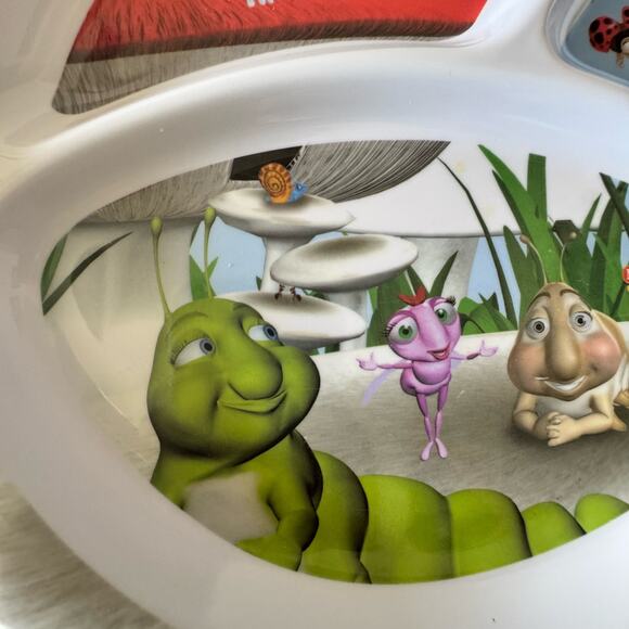 Vintage Max Lucado Hermie Child’s Divided Plate Melamine Family Choice Bugs - Picture 9 of 11